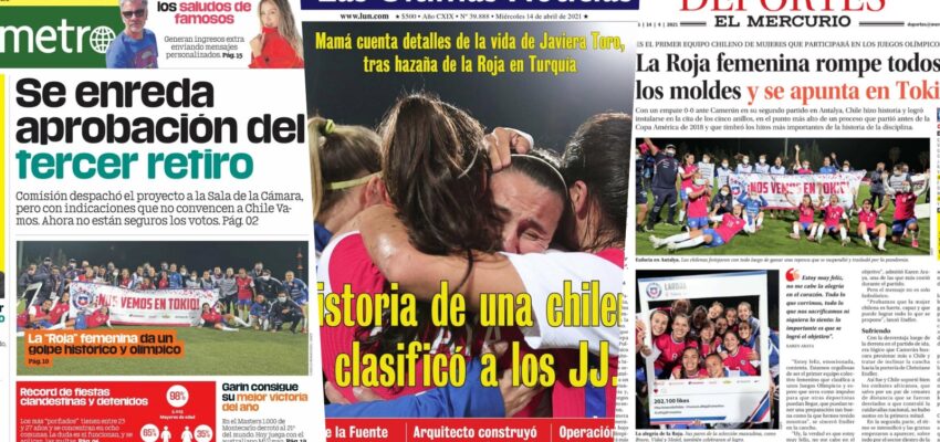 portadas la roja 14 de abril