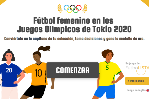 ONG FutboLISTAS de España estrena un videojuego sobre el fútbol femenino en los JJOO