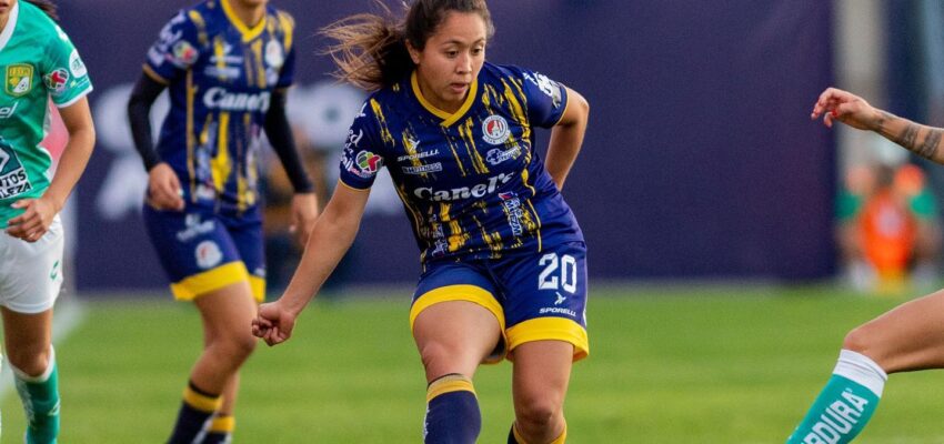 chilenas por el mundo: melissa espina atletico de san luis