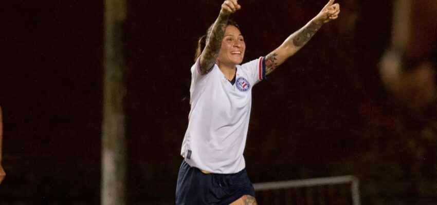 Yenny Acuña-gol Bahía a Gremio