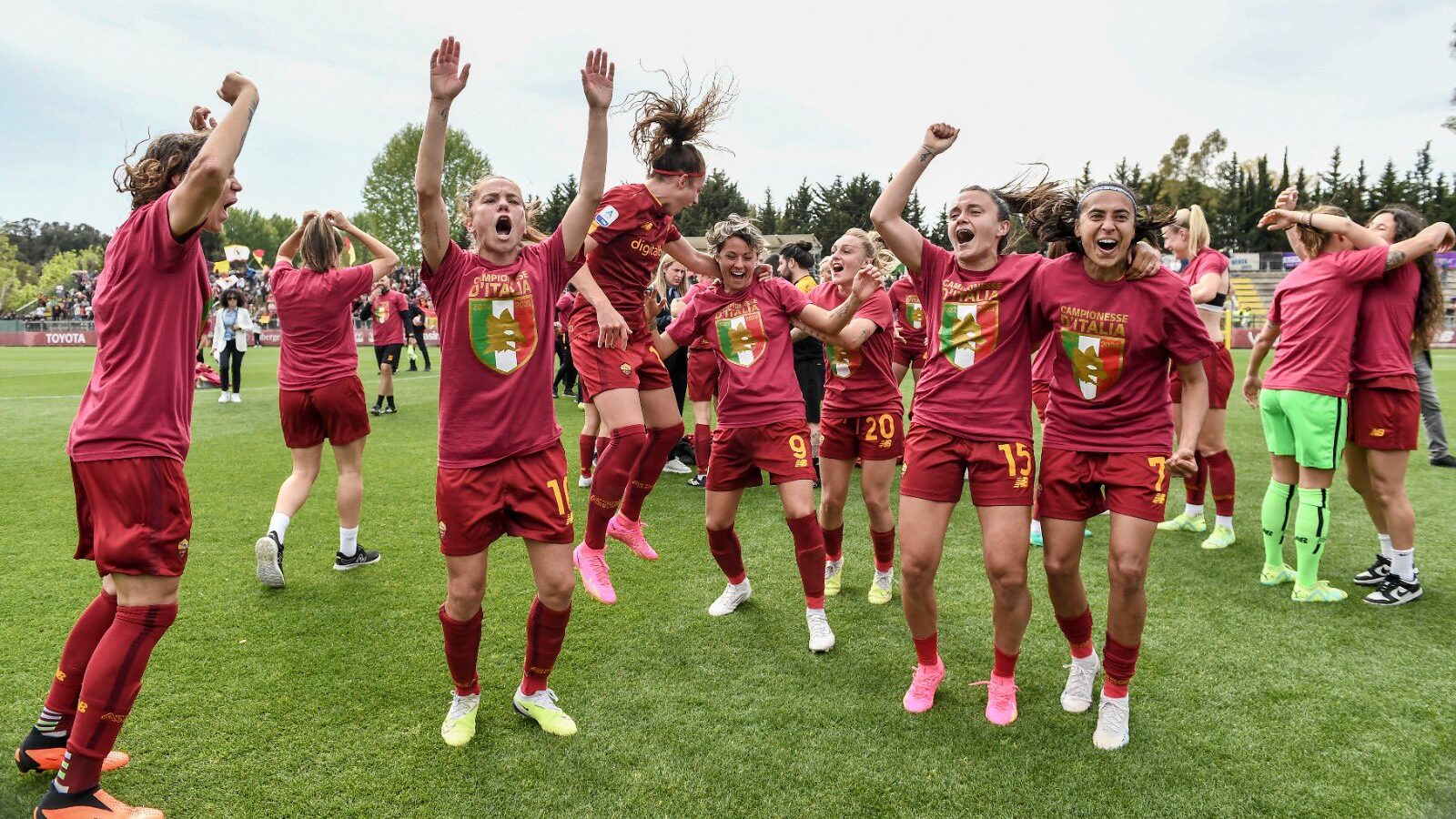 AS Roma se corona campeona de la Serie A Femminile