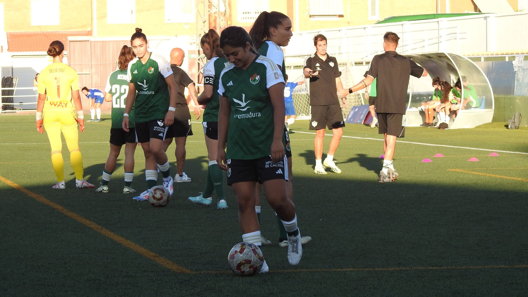 Javiera Toro marca su primer gol con el Cacereño ante Albacete