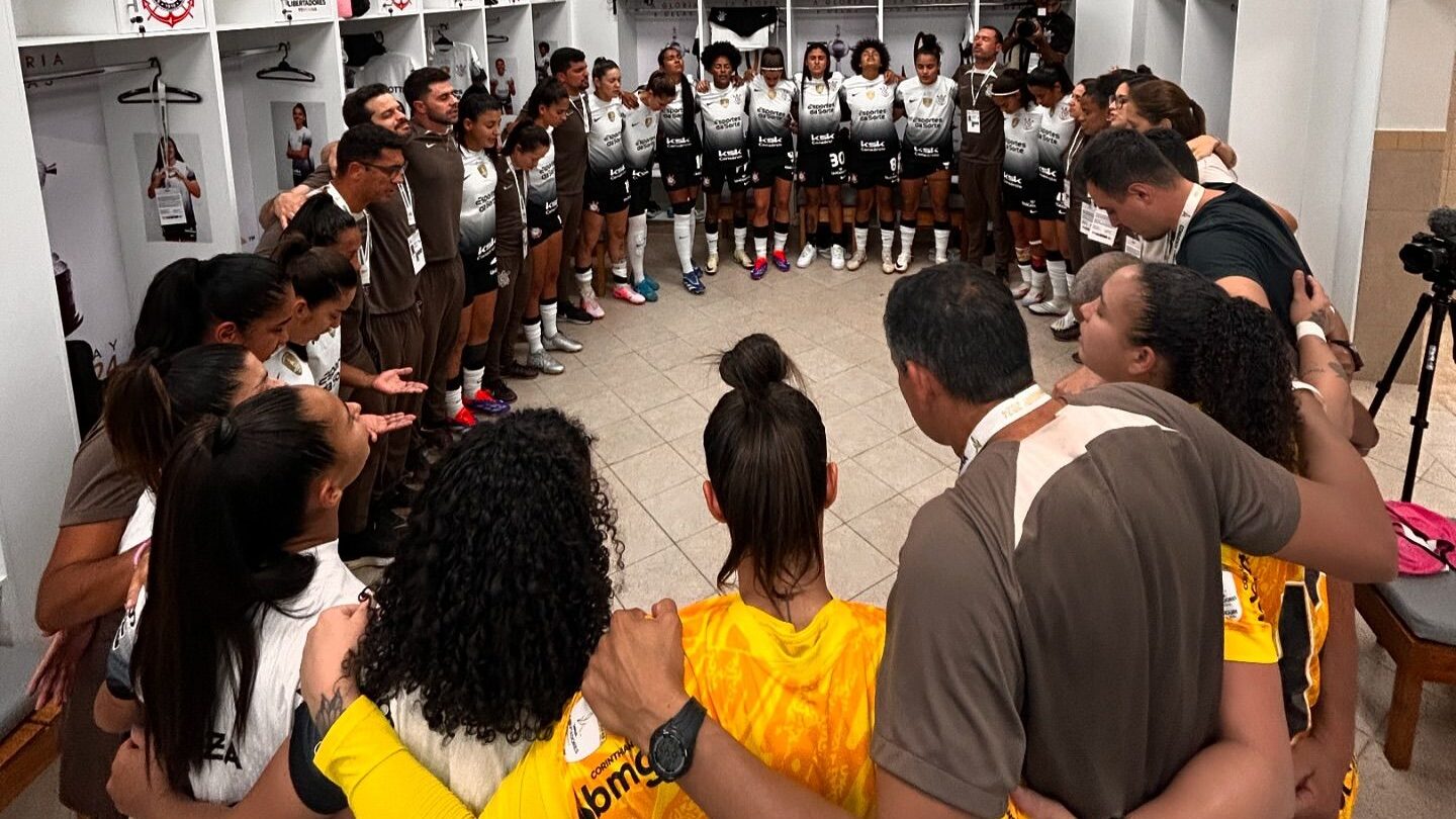 La sentida protesta de Corinthians en contra de la Copa Libertadores Femenina