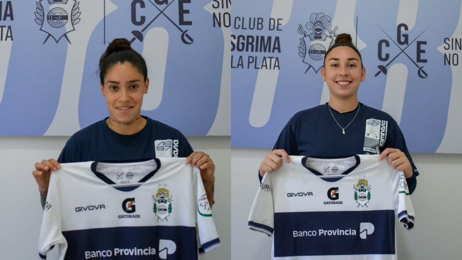 Camila Guzmán y Jael Benítez fichan por Gimnasia y Esgrima de La Plata